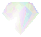 Gif animé bijoux pierre blanche